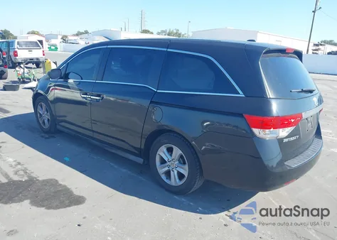 2015 Honda Odyssey Ex-L из США, поврежденный, VIN 5FNRL5H64FB074536